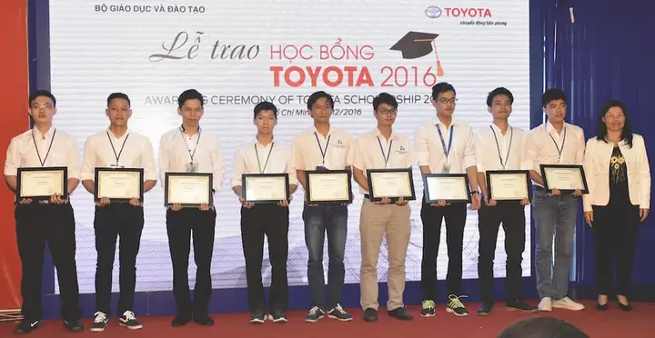 Lễ Trao Học Bổng Toyota 2016 Lễ Trao Học Bổng Toyota 2016