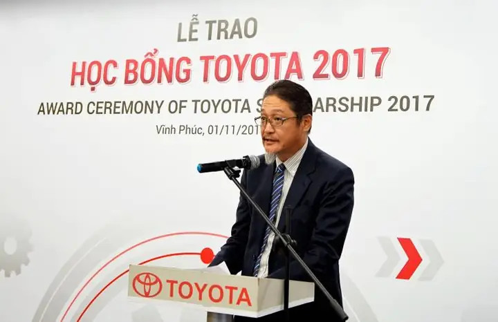 Lễ Trao Học Bổng Toyota 2017