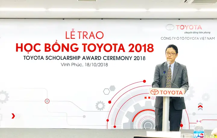 Lễ Trao Học Bổng Toyota 2018