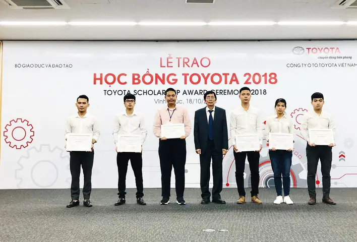 Lễ Trao Học Bổng Toyota 2018