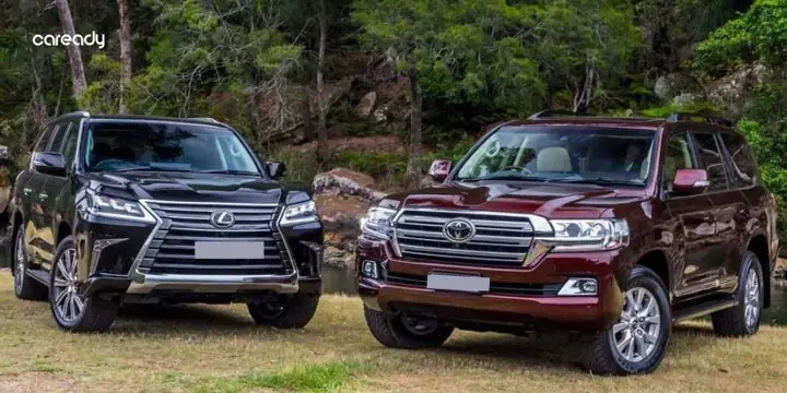 Lexus 570 Và Toyota Land Cruiser