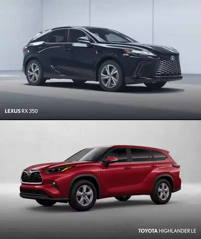 Lexus Rx 350 Same As Toyota
