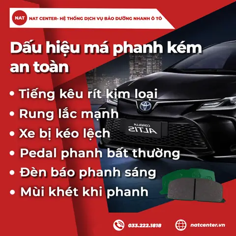 Má Phanh Altis Chính Hãng Toyota
