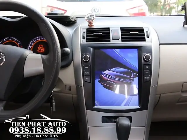Màn Android Tesla Cho Toyota Altis