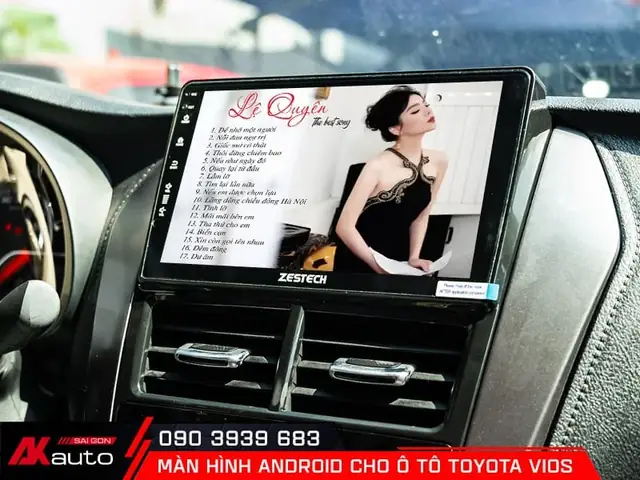 Màn Hình Giải Trí Toyota Vios