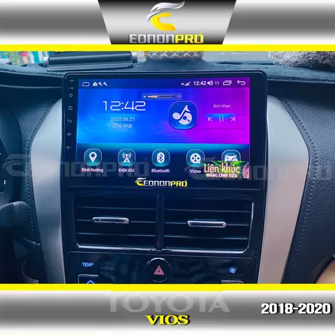 Màn Hình Xe Toyota Vios 2018