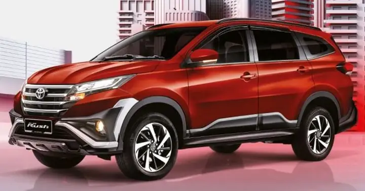 Màu Đỏ Nho Của Toyota Rush