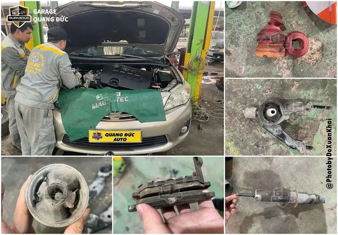 Máy Xe Hơi Toyota Kêu To