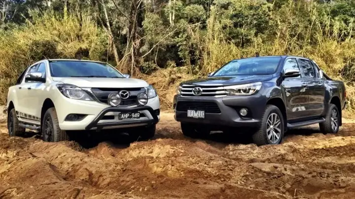 Mazda Bt 50 Vs Toyota Hilux