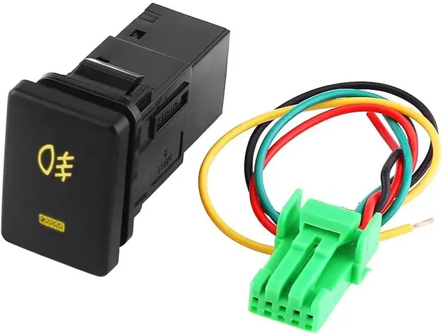 Mini Fog Light Switch For Toyota Dc 12v