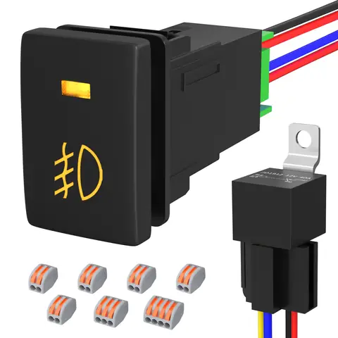 Mini Fog Light Switch For Toyota Dc 12v