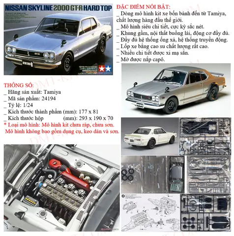 Mô Hình Nhựa Hasegawa 1 24 Toyota 2000gt Mô Hình Nhựa Hasegawa 1 24 Toyota 2000gt