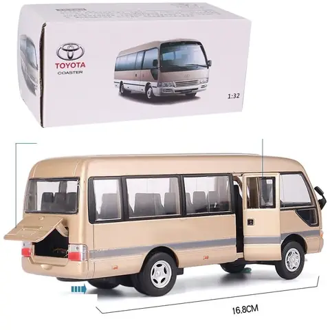 Mo Hinh Xe Khach Toyota Coaster