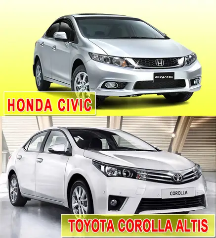 Mua Honda Civic Hay Toyota Altis
