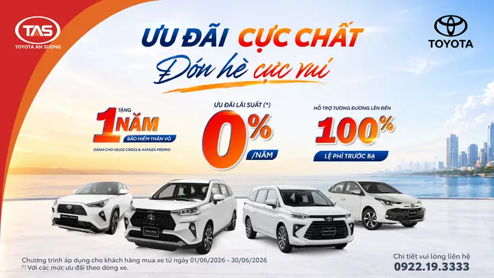 Mua Ôtô Trả Góp Toyota An Sương