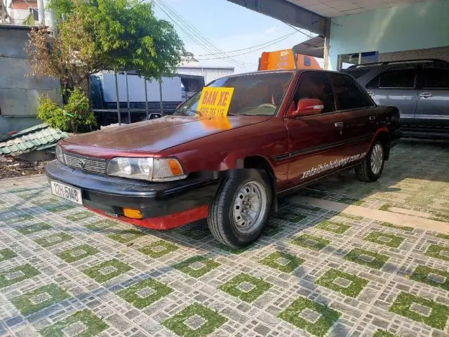 Mua Xe Toyota Camry 1989 Mau Do