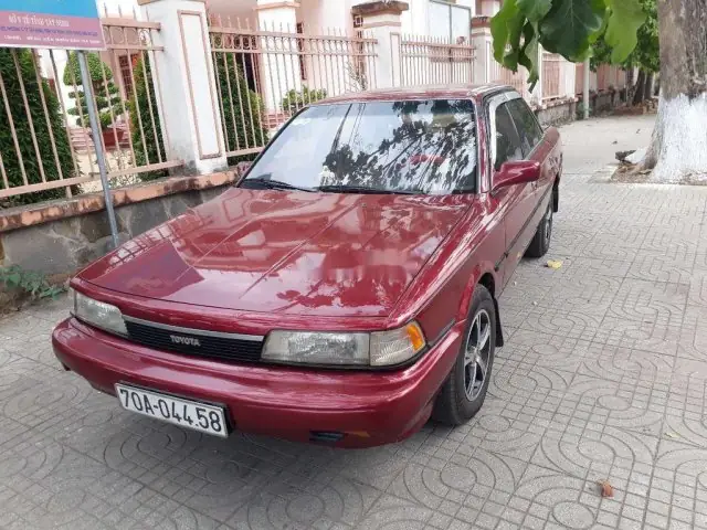 Mua Xe Toyota Camry 1989 Mau Do