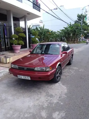 Mua Xe Toyota Camry 1989 Mau Do