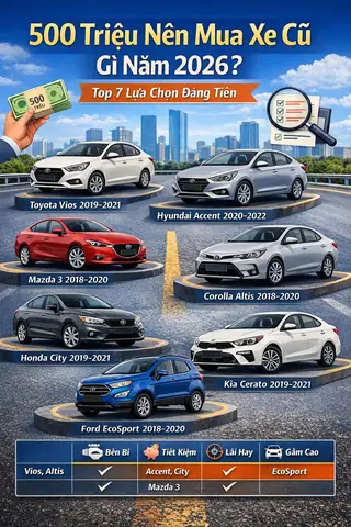 Mua Xe Toyota Cũ Khoang 500 Triệu Mua Xe Toyota Cũ Khoang 500 Triệu