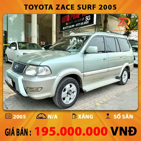 Mua Xe Toyota Zace Surf Cu