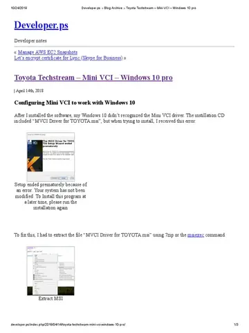 Driver For Toyota Cable 2.0 1 Msi