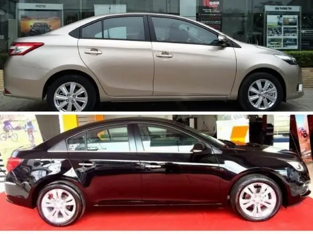 Nên Mua Chevrolet Cruze Hay Toyota Vios
