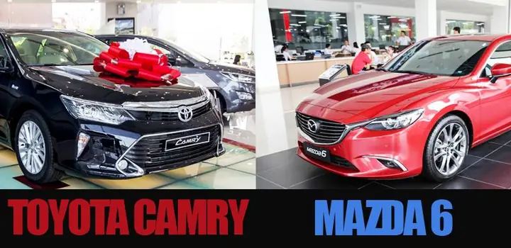 Nên Mua Mazda 6 Hay Toyota Camry