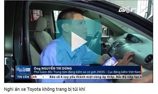 Nghi Án Toyota Không Trang Bị Túi Khí