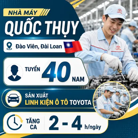 Nha May Lap Rap Toyota Bình Dương Tuyển Dụng