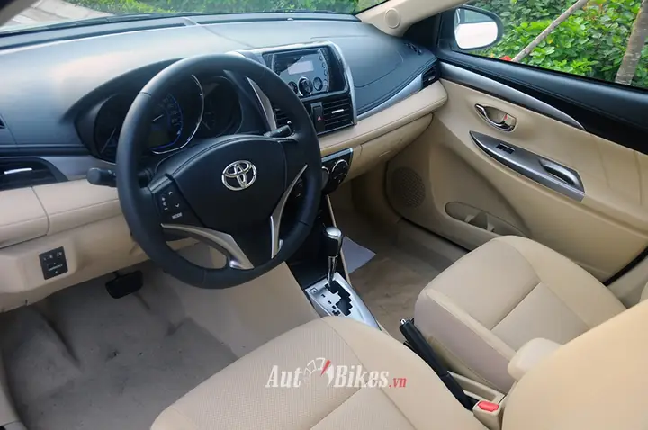Nội Thất Xe Toyota Vios 2016