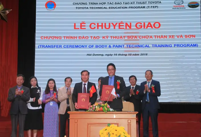Phòng Technical Training Toyota Việt Nam