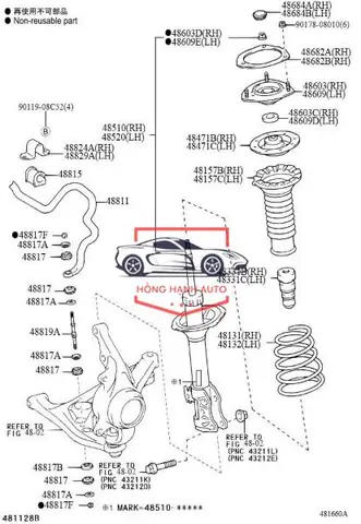 Phuộc Nhún Truoc Toyota 2006 Lap Duoc Xe 2008 Khong