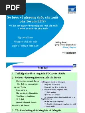 Phương Thức Sản Xuất Toyota Pdf