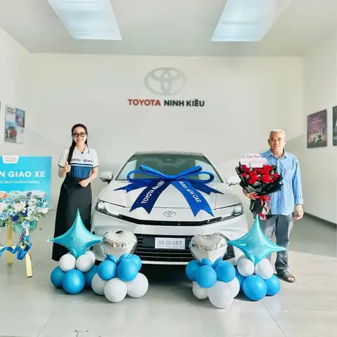 Qui Trinh Giao Xe Mới Cho Khách Hàng Toyota