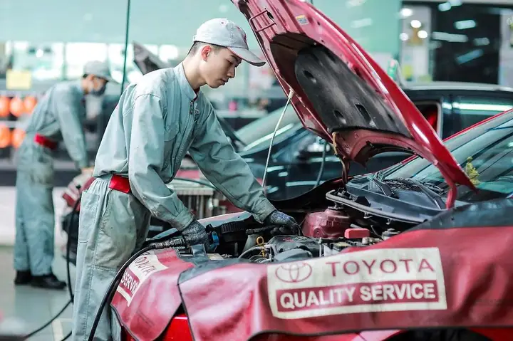 Quy Trình Bảo Dưỡng Động Cơ Toyota