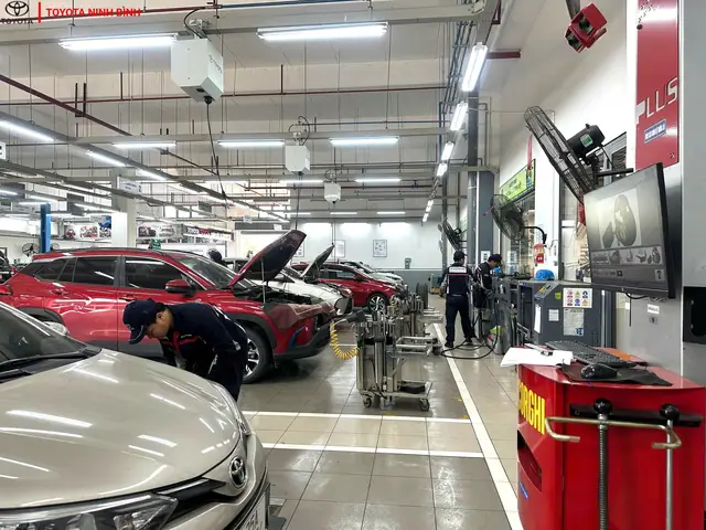 Quy Trình Bảo Dưỡng Ô Tô Toyota Quy Trình Bảo Dưỡng Ô Tô Toyota