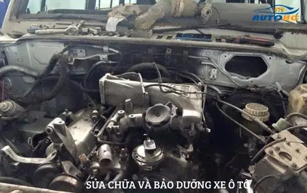 Quy Trình Sữa Chữa Động Cơ Toyota