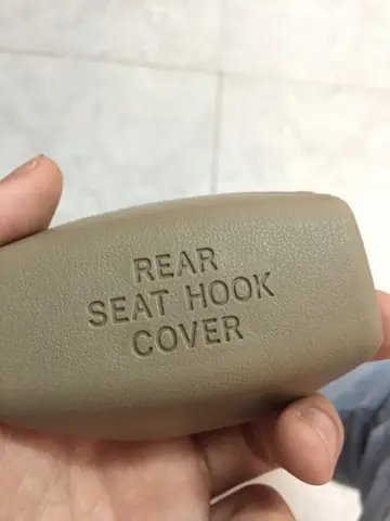 Rear Seat Hook Cover Toyota Fortuner Rear Seat Hook Cover Toyota Fortuner