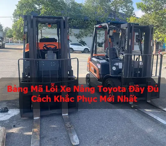 Sách Cài Đặt Xe Nâng Toyota Sách Cài Đặt Xe Nâng Toyota
