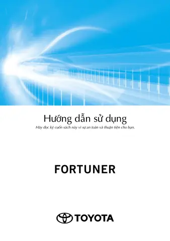 Sách Hướng Dẫn Sử Dụng Xe Toyota Fortuner Sách Hướng Dẫn Sử Dụng Xe Toyota Fortuner