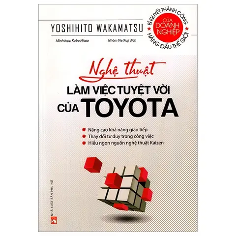Sách Nghệ Thuật Làm Việc Tuyệt Vời Của Toyota Sách Nghệ Thuật Làm Việc Tuyệt Vời Của Toyota