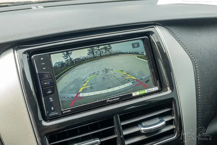 Screen Image May Appear Reversed Toyota Altis