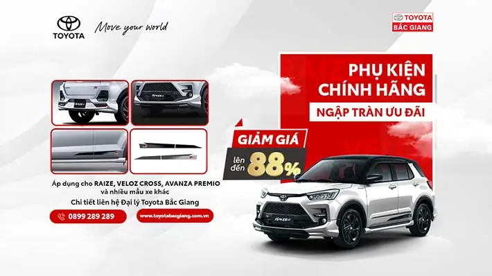 Shop Bán Phụ Tùng Toyota Chính Hãng
