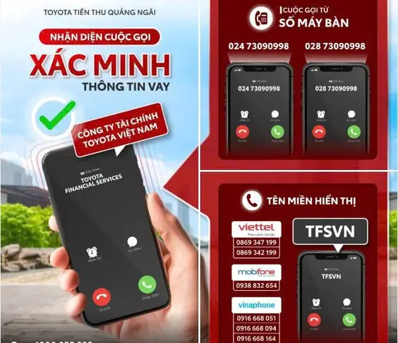 Số Điện Thoại Công Ty Tài Chính Toyota