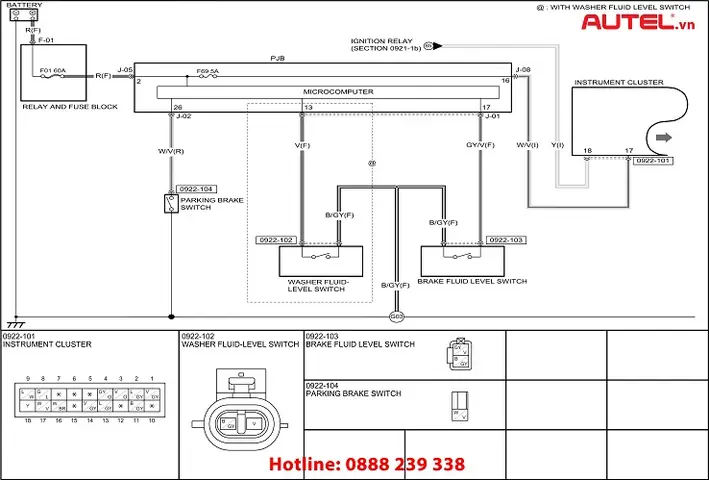 Sơ Đồ Mạch Điện Toyota Công Tơ Mét