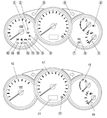 Sơ Đồ Mạch Điện Toyota Công Tơ Mét