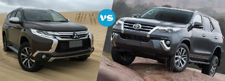 So Găng Toyota Fortuner Và Mitsubishi Pajero Sport So Găng Toyota Fortuner Và Mitsubishi Pajero Sport