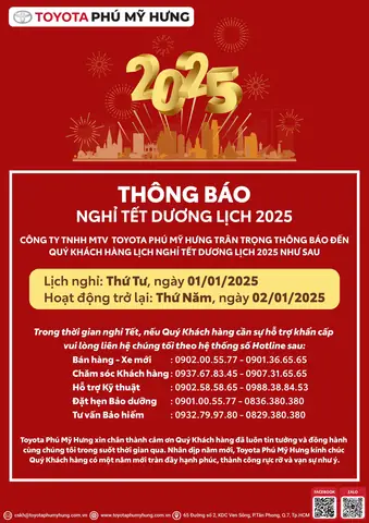 Sô Hotline Ba O Dương Toyota Phu My Hưng
