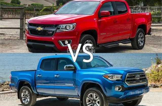 So Sánh Colorado 2018 Và Toyota Hilux 2018