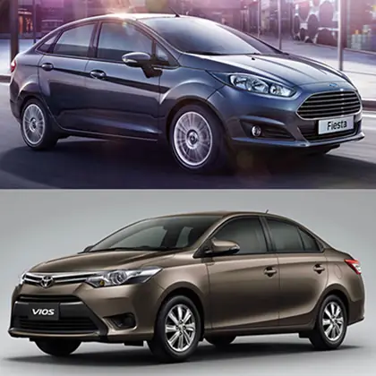 So Sánh Fiesta Hatchback Toyota Yaris 2011
